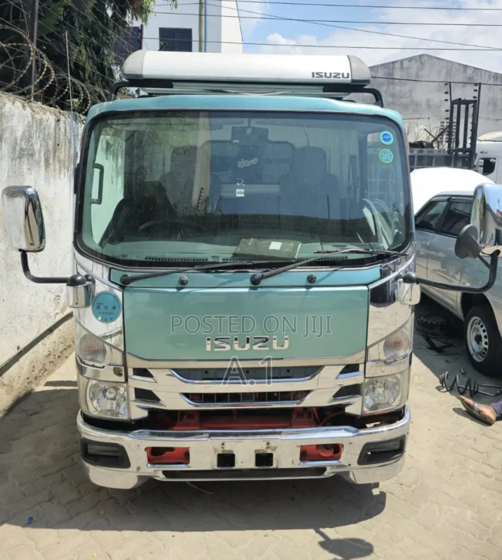 Isuzu Elf Long Chase 2019 Blue