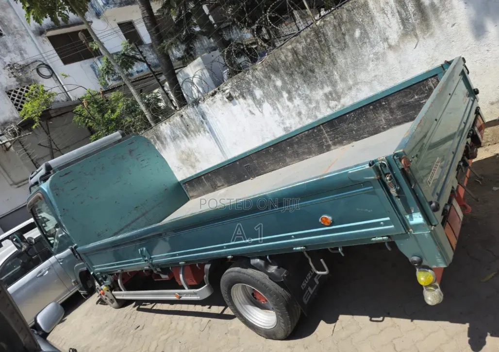 Isuzu Elf Long Chase 2019 Blue
