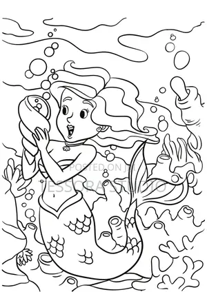 Ocean Sea Colour Book