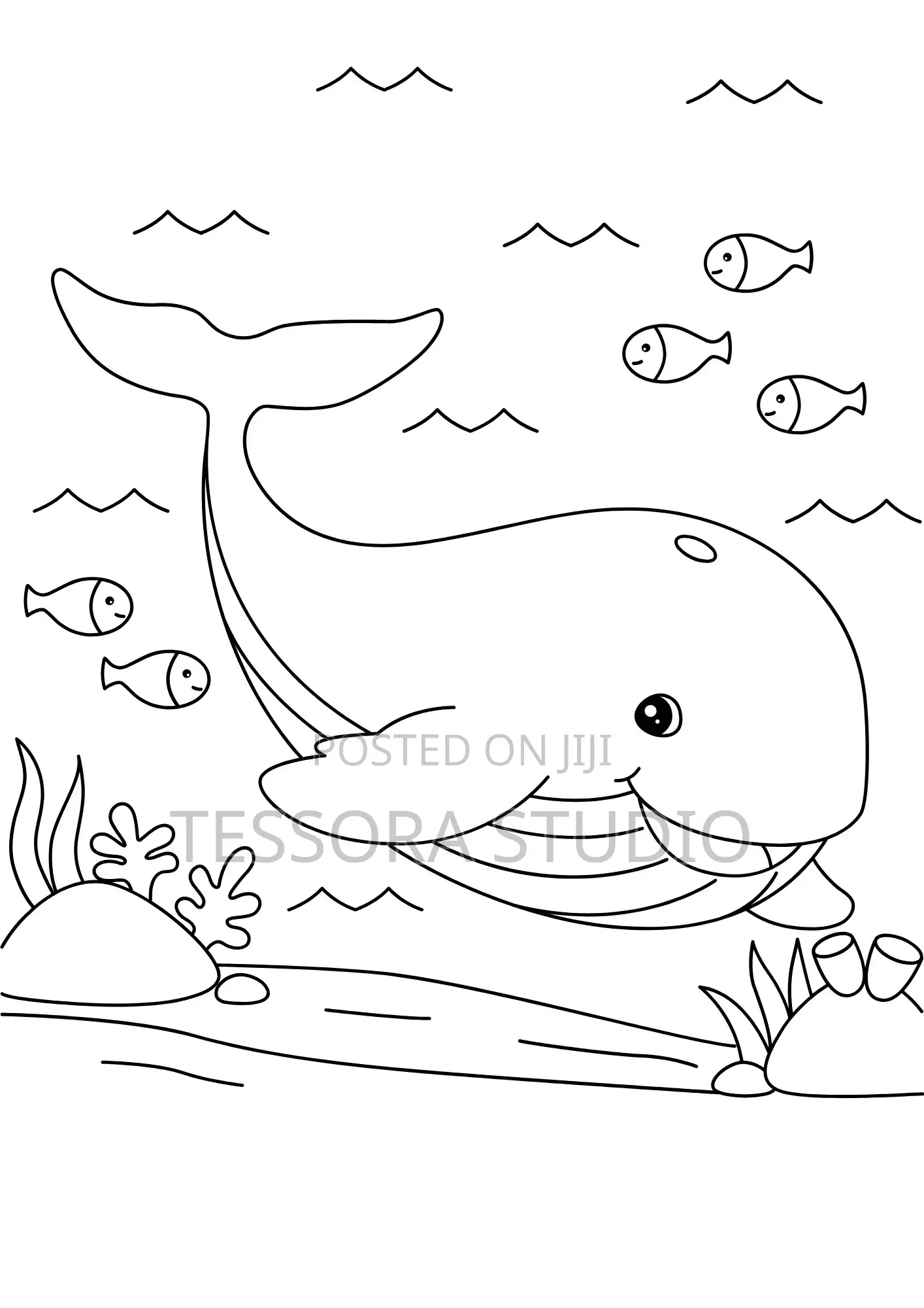 Ocean Sea Colour Book