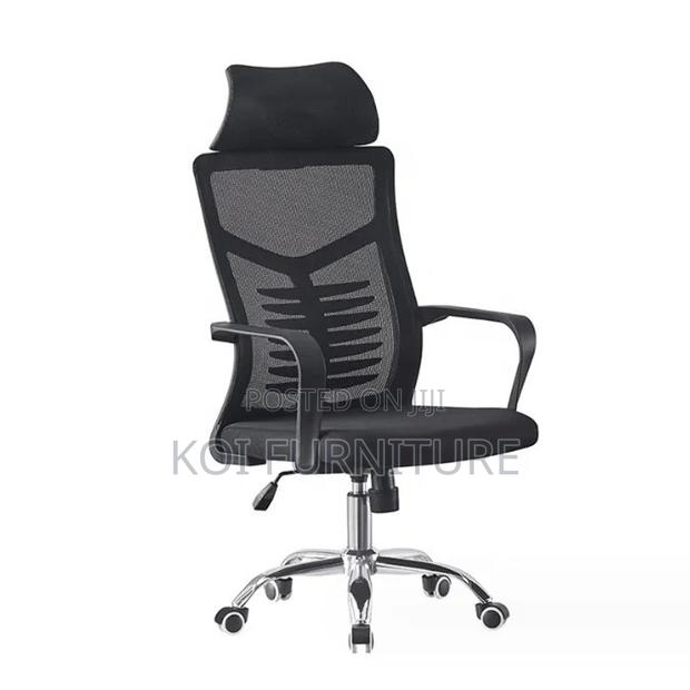 Office Chairs; High Backrest Office Chairs With Ergonomic Support - thumbnail 2