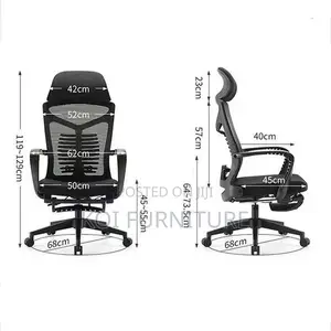 Office Chairs; High Backrest Office Chairs With Ergonomic Support