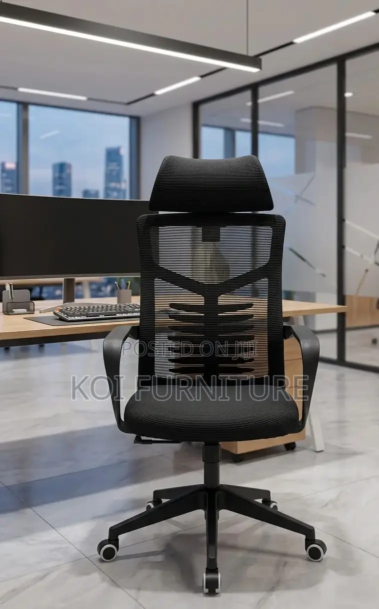 Office Chairs; High Backrest Office Chairs With Ergonomic Support