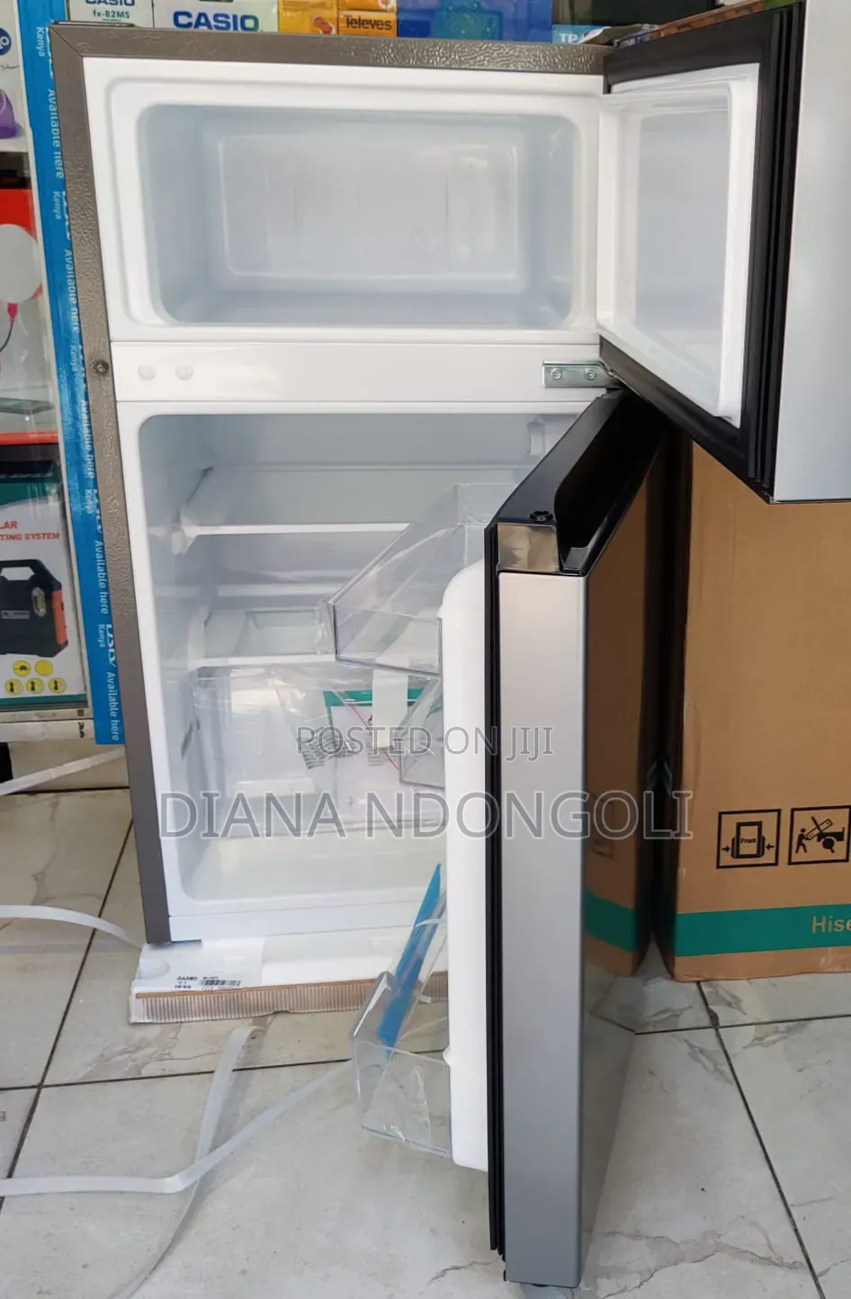 Hisense 91litres Double Door Fridge