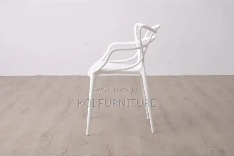 Dining Chairs; Heavy Plastic Dining and Outdoor Chairs
