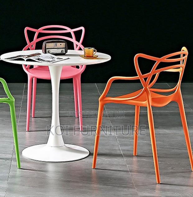Dining Chairs; Heavy Plastic Dining and Outdoor Chairs - thumbnail 9