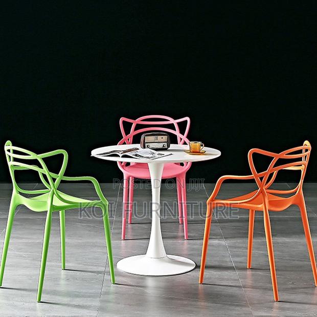 Dining Chairs; Heavy Plastic Dining and Outdoor Chairs - thumbnail 10