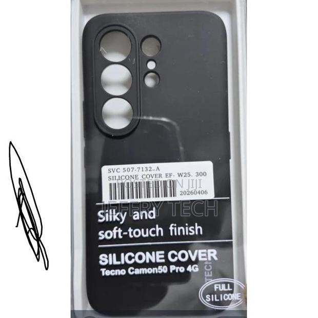 Silicon Back Case for Tecno Camon 50 Pro 4g - thumbnail 2