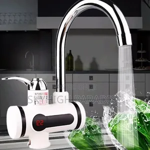Kitchen Digital Tankless Instant Heater Faucet Hot/Cold S .