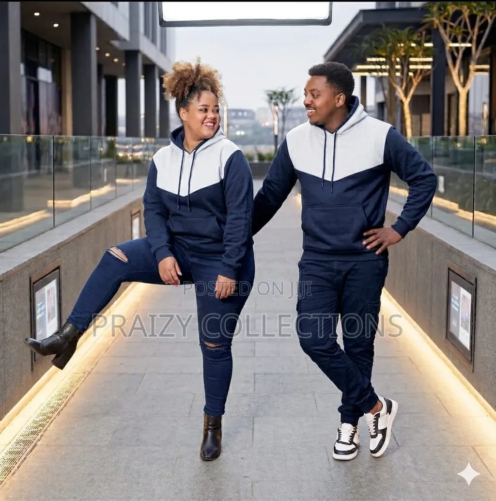 Color Blocked Unisex Hoodies -High Quality