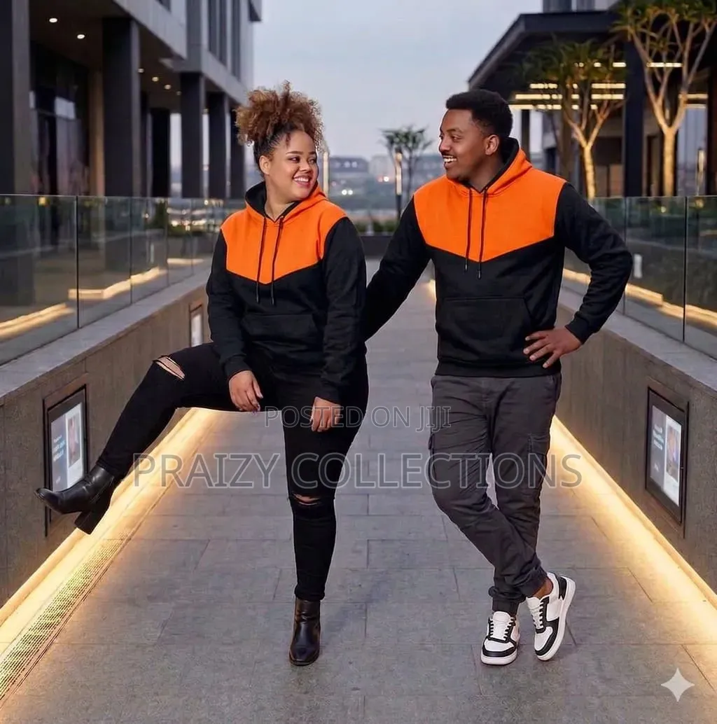 Color Blocked Unisex Hoodies -High Quality