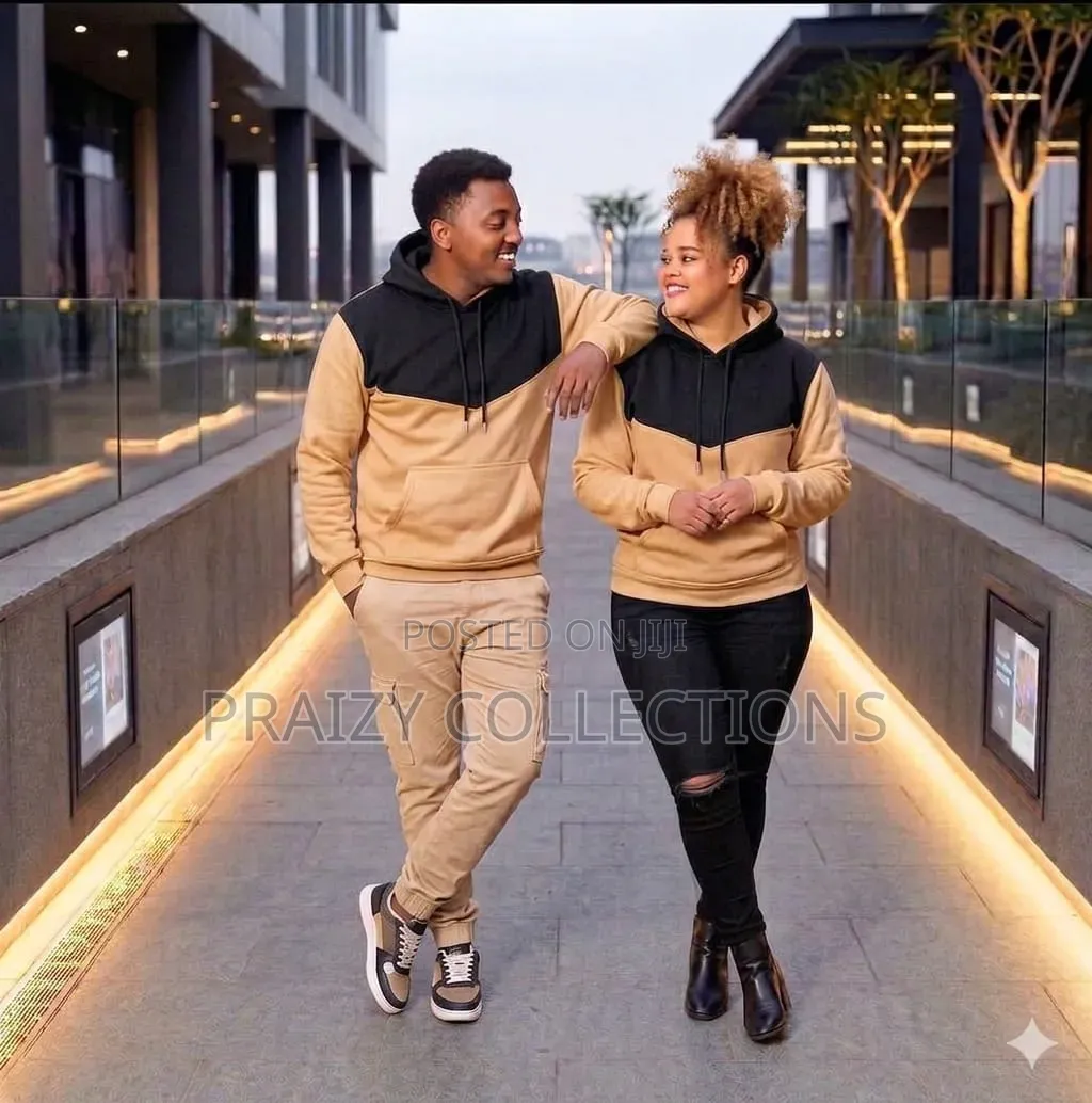 Color Blocked Unisex Hoodies -High Quality