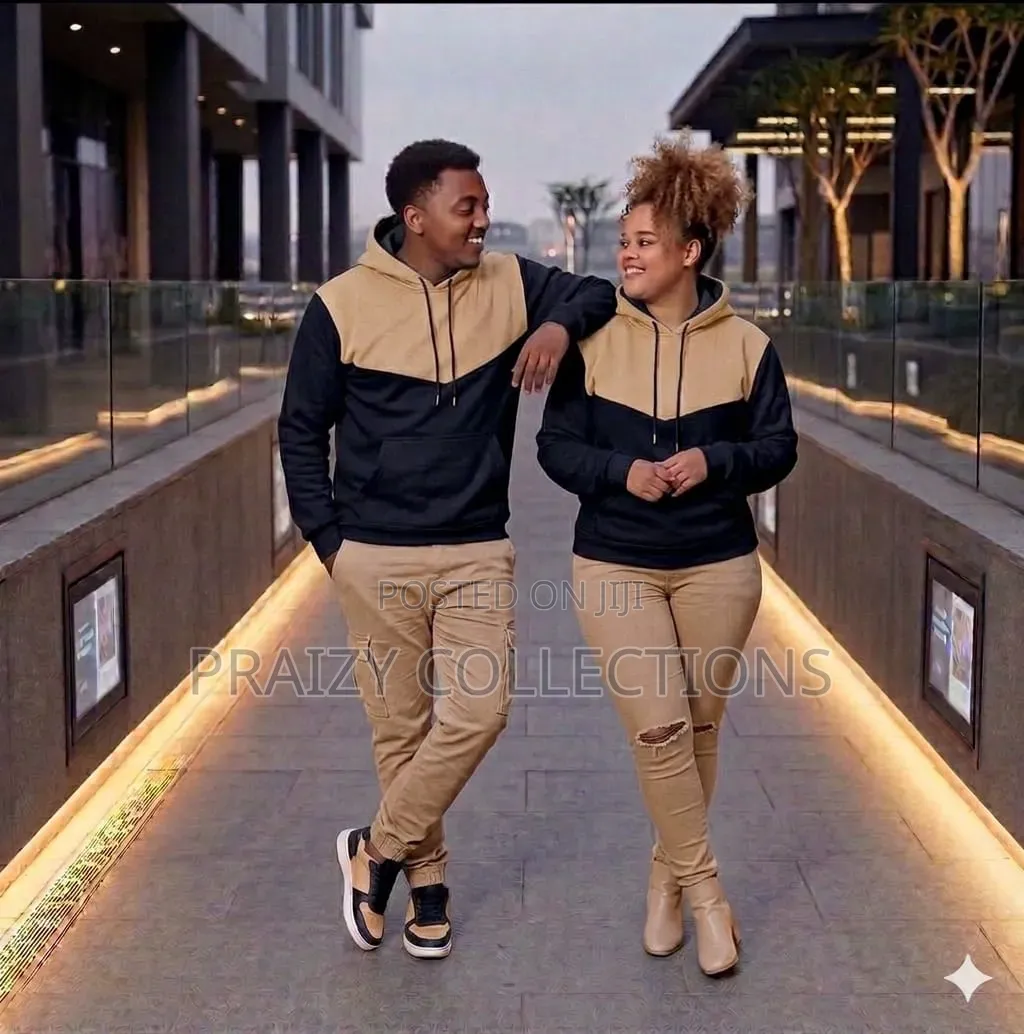 Color Blocked Unisex Hoodies -High Quality