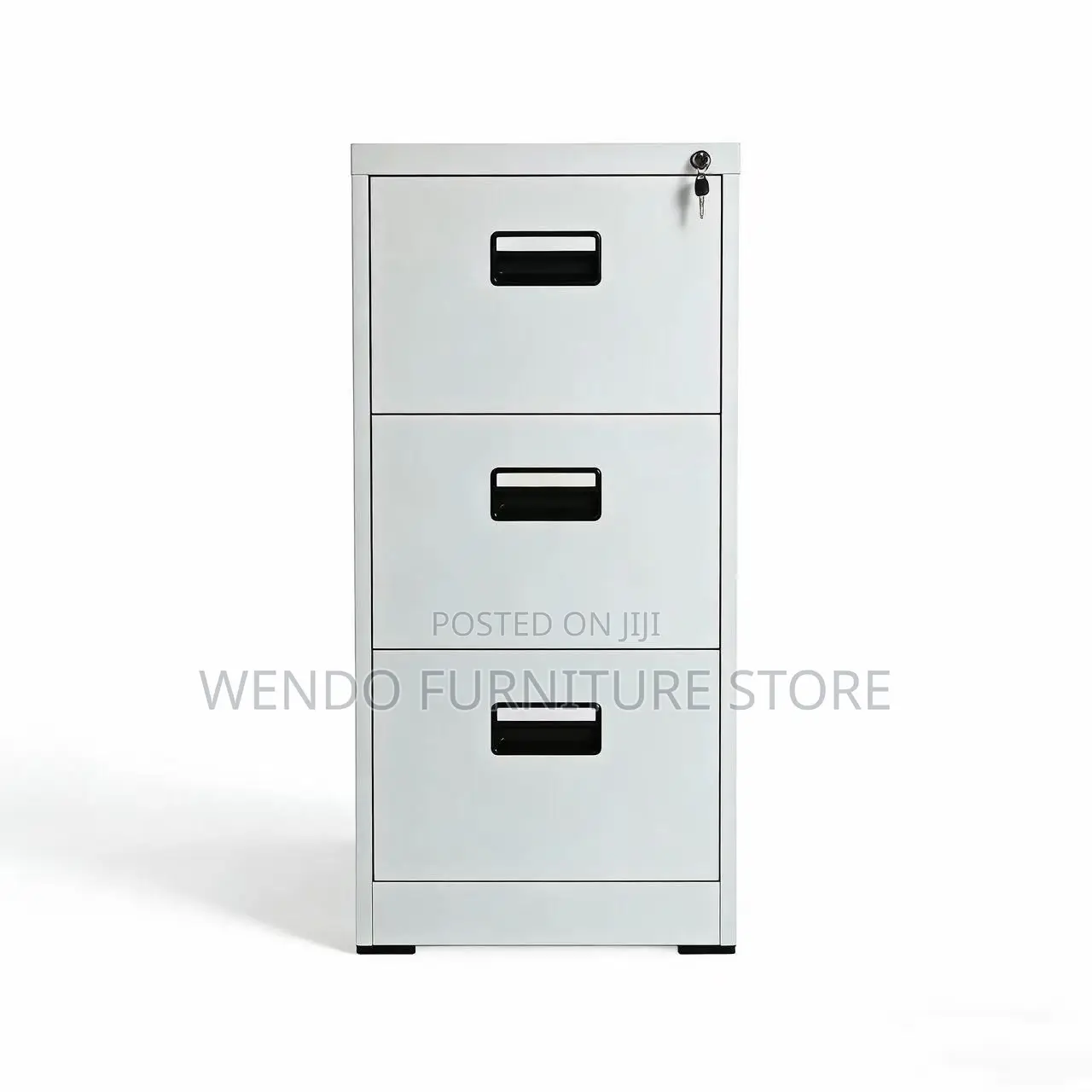 Office Cabinet; Three Drawers Steel Lockable Cabinets