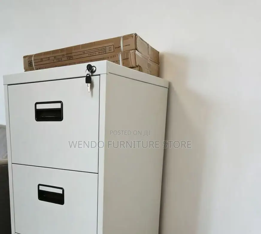 Office Cabinet; Three Drawers Steel Lockable Cabinets