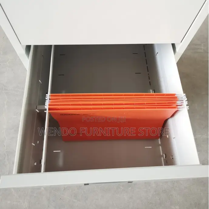 Office Cabinet; Three Drawers Steel Lockable Cabinets