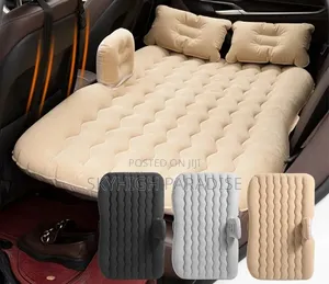 *Portable Inflatable Car Back Seat Bed / Car Matress Plus Pump
