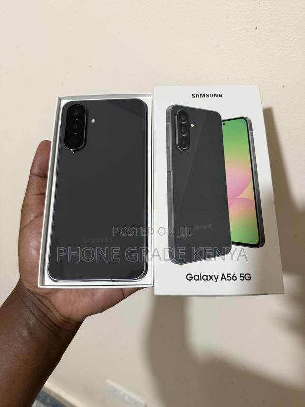 Samsung Galaxy A56 256 GB Black - main view