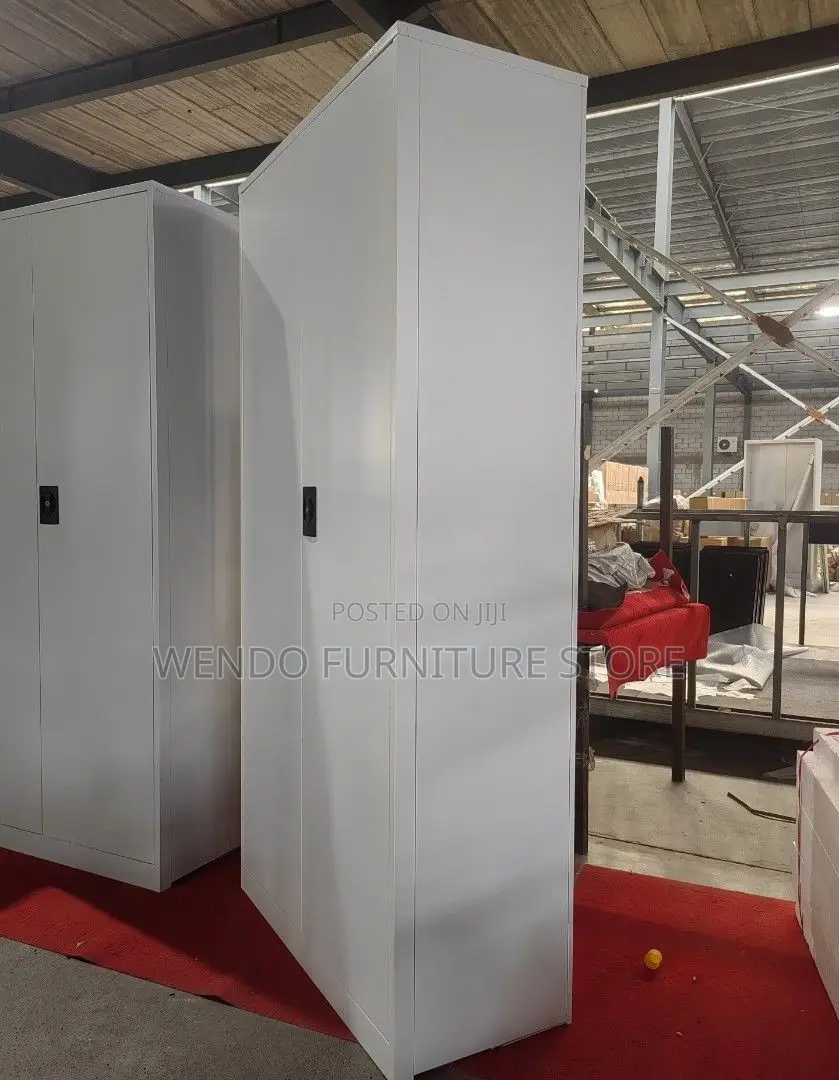 Office Cabinets; Steel Filing Cabinet With Lockable Doors and Shelves