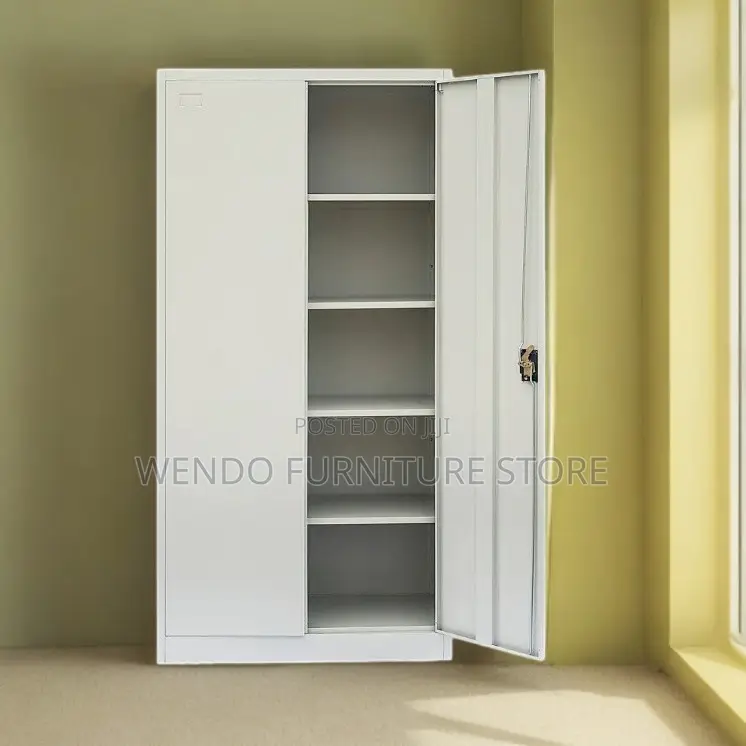 Office Cabinet; 2 Doors Executive Cabinet With Movable Shelves