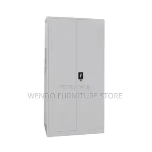 Office Cabinet; 2 Doors Executive Cabinet With Movable Shelves