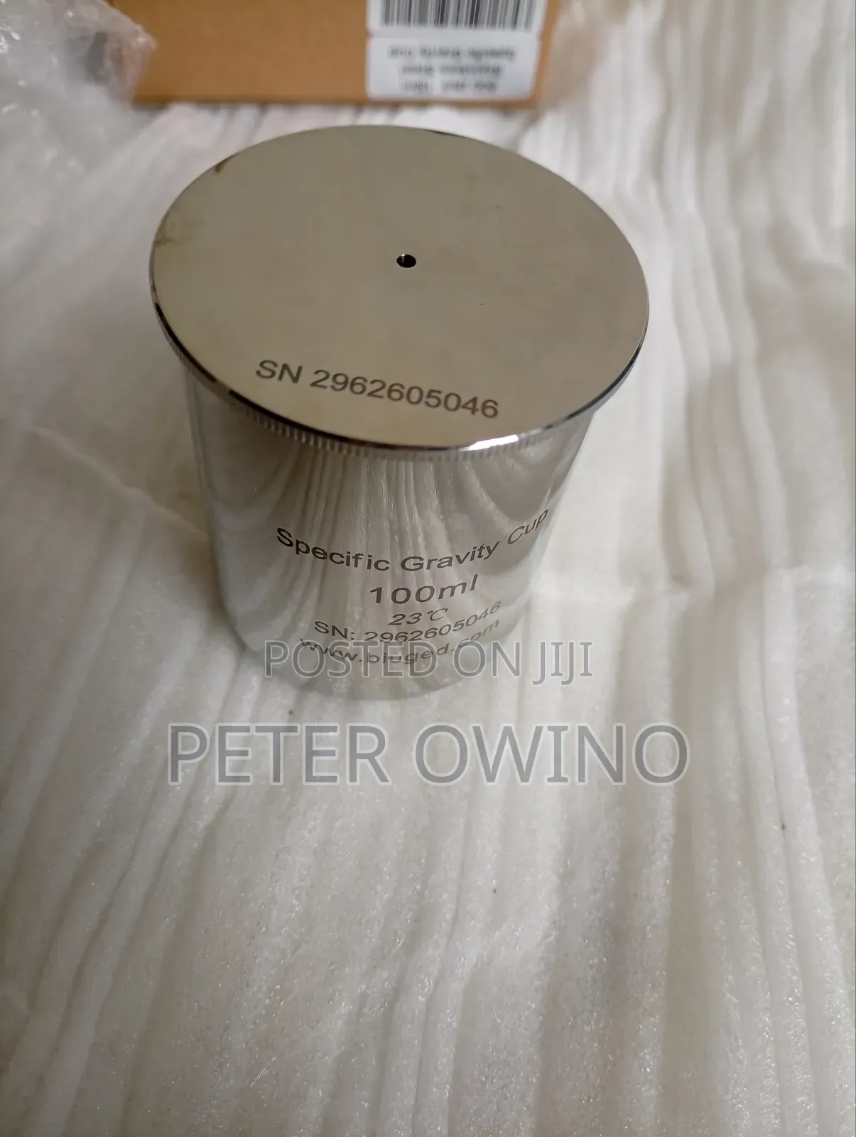 Specific Gravity Cup