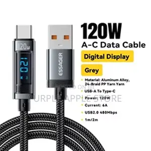 Essager Haochen A‐C 120w LCD Cable 2m
