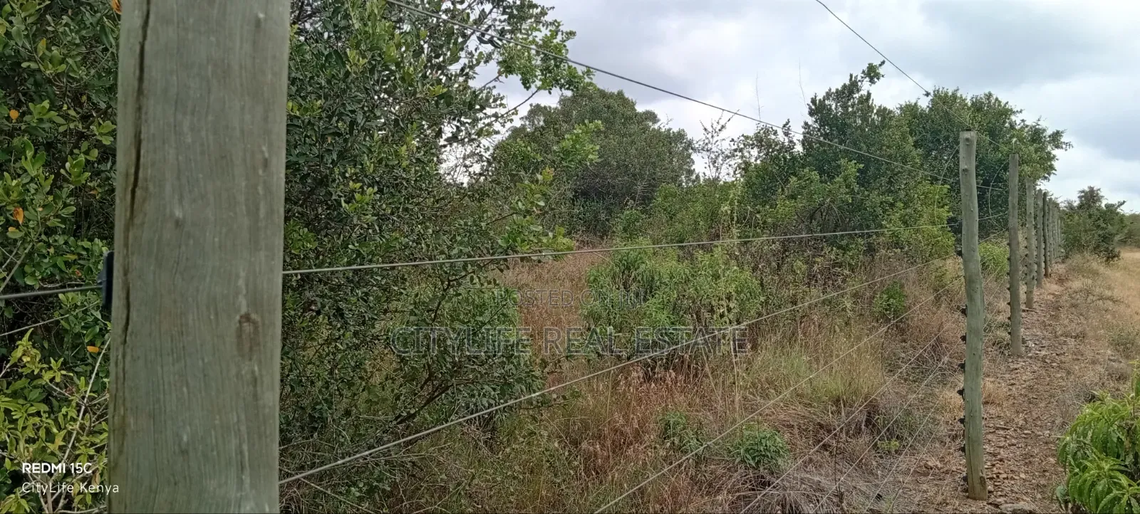Nyeri, Mweiga 25 Acres Flat Land Bondering Sangare Homes