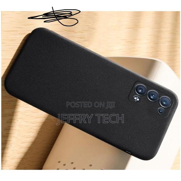 Silicon Back Case for Oppo Reno 6 Pro Plus 5g - Black - thumbnail 2