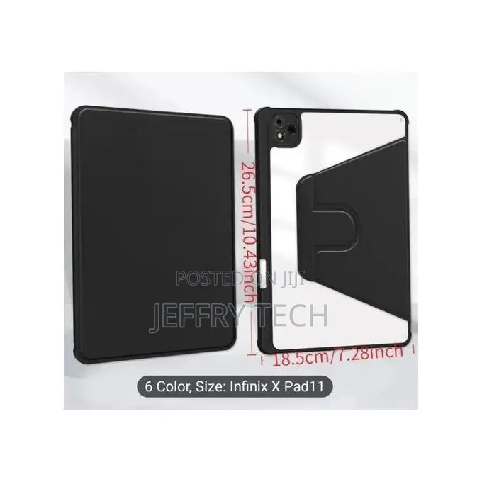 Infinix Xpad 11 Inch Pen Space 360° Degree Rotation Leather Case 2024
