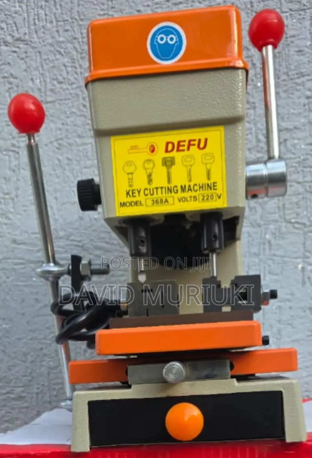Defu 368a Vertical Key Duplication Machine