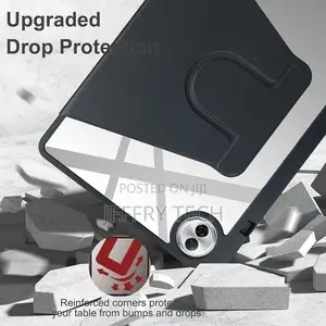 Honor Pad 10 Case, Pu Leather Case + Clear Acrylic for Rotating Stand