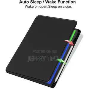 Lenovo Idea Tab Pro 12.7-Inch 2025, Acrylic Hard Pc Stand Cover With P