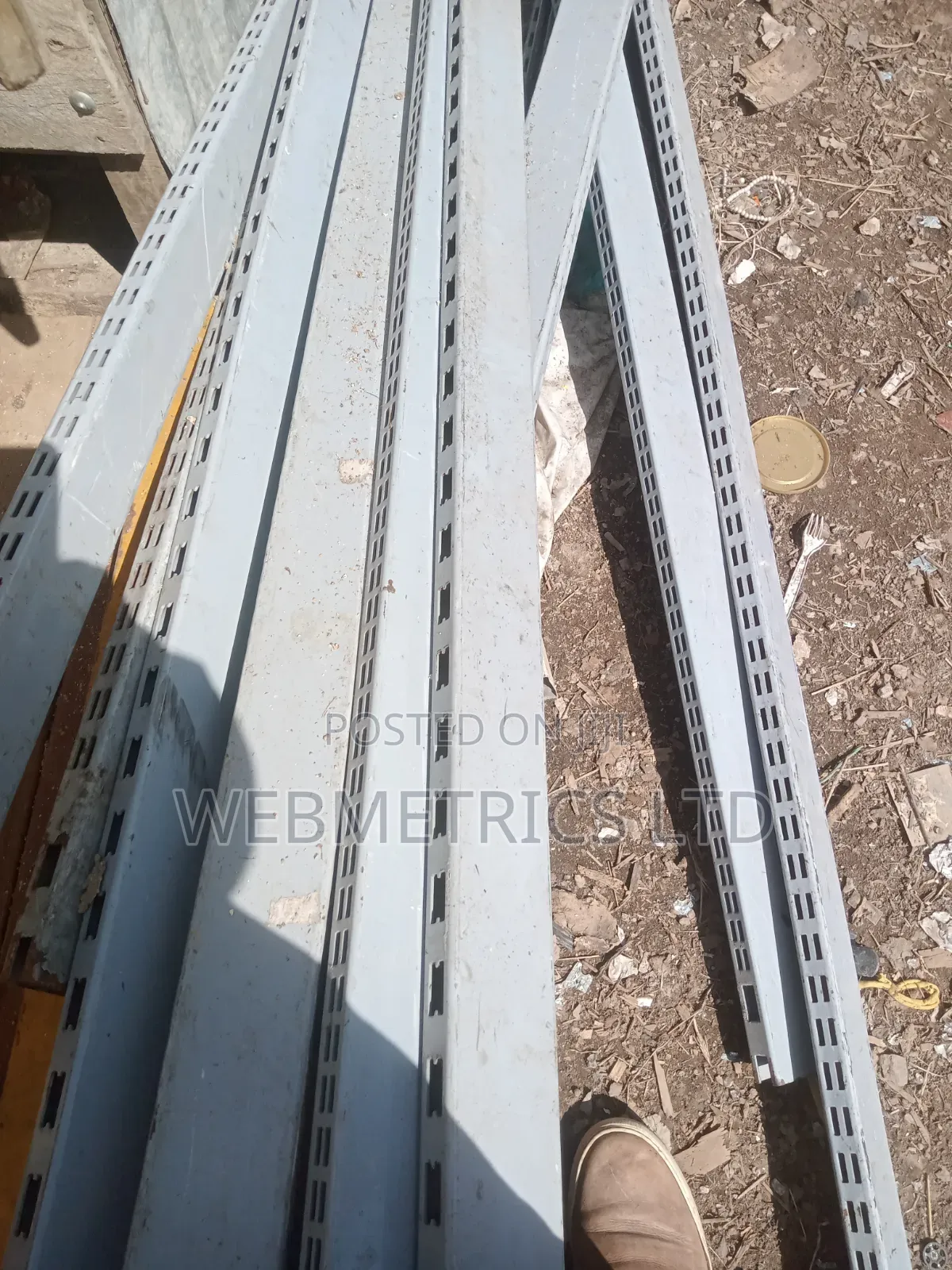 Supermarker Shelves Upright Stands