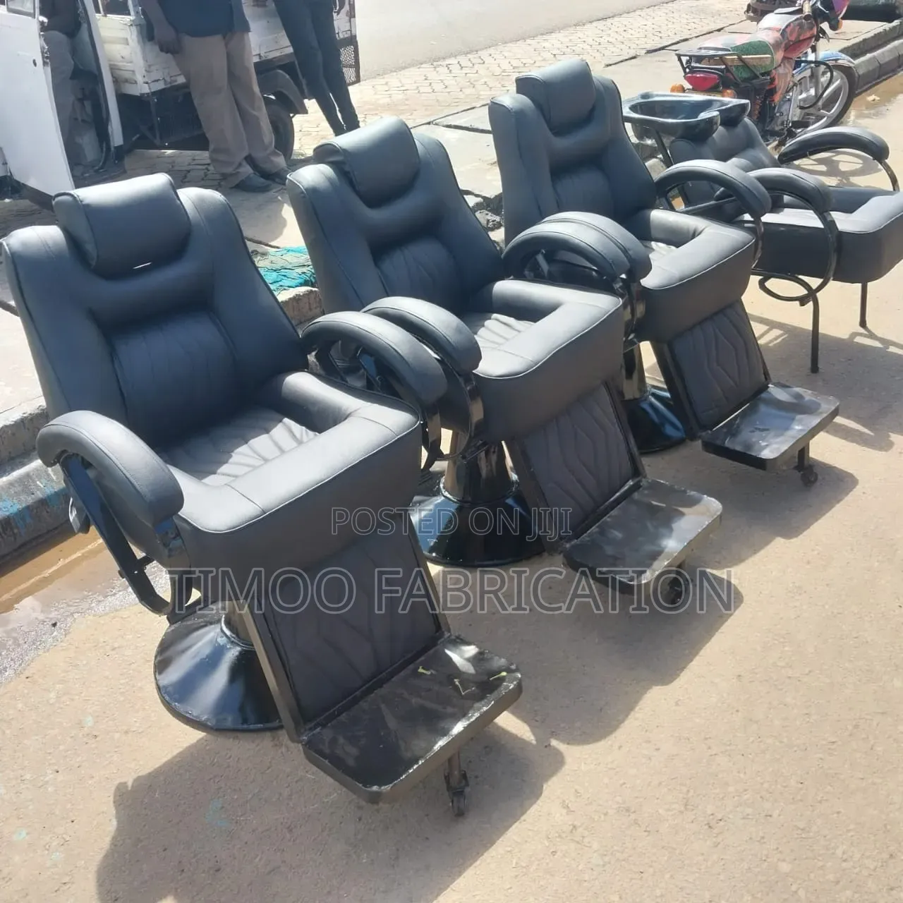 Barber/ Salon Black Chairs