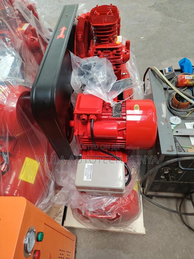 Tyre Inflation and Wheel Service 200l Air Compressor Machine Sunshine