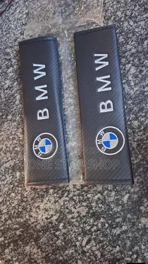 BMW Seat Shoulder. Belt Pad Reduces Friction Against Neck Shoulder