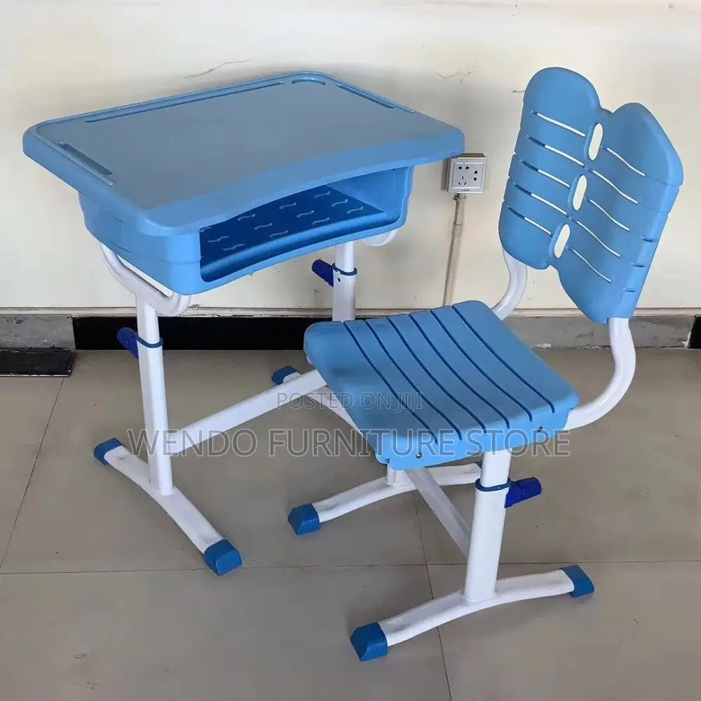 Home Desk; Adjustable Home Schools Desk Chair Set