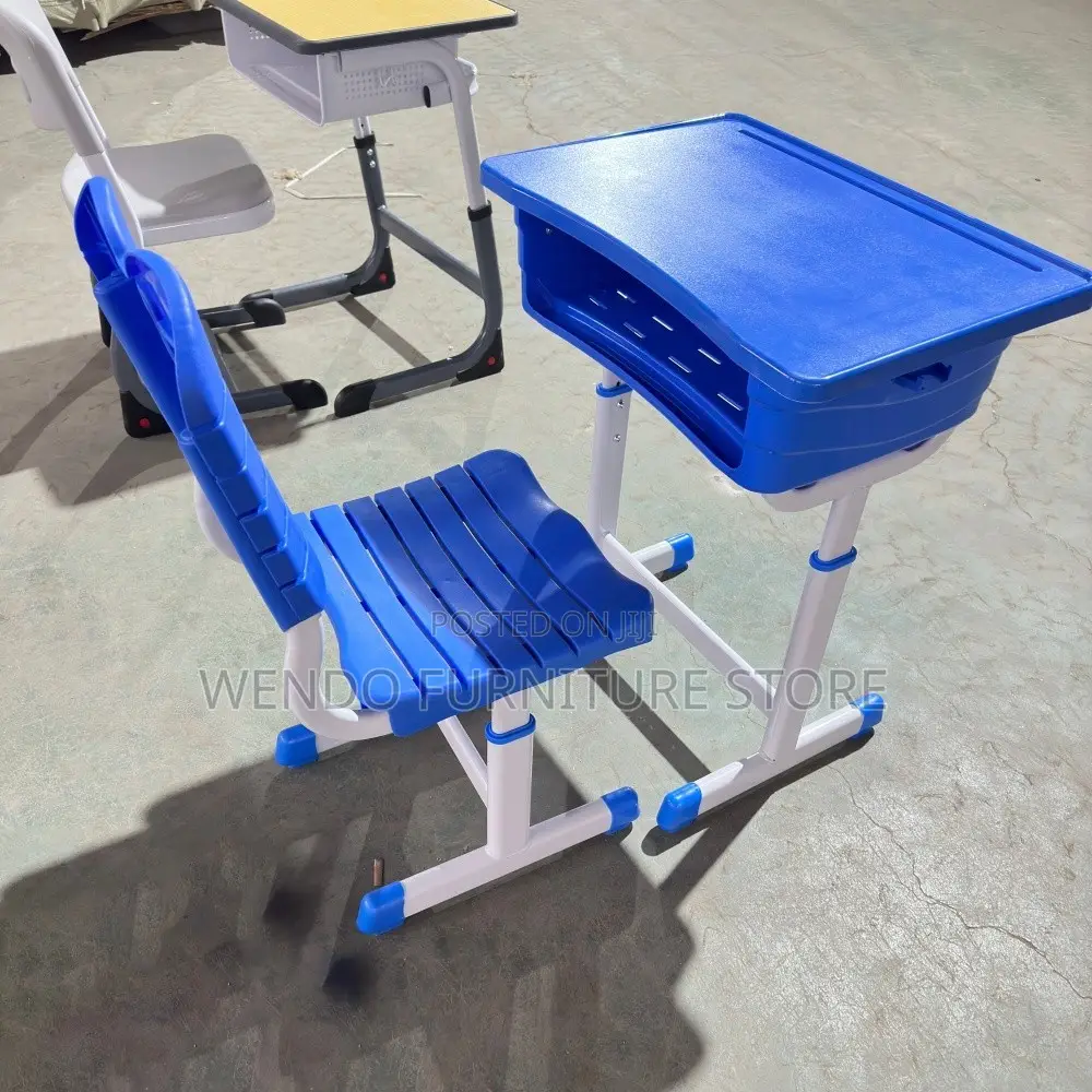 Home Desk; Adjustable Home Schools Desk Chair Set