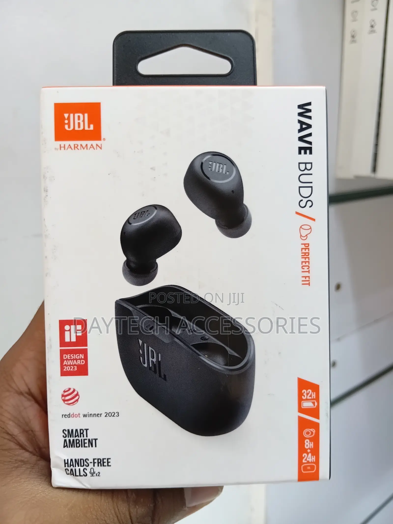 JBL Wave Buds in-Ear Wireless Earbuds With Ip54 and Ipx2