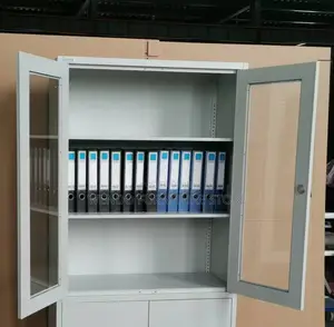 Office Cabinet; Two Doors Steel Documents Office Store Cabinet