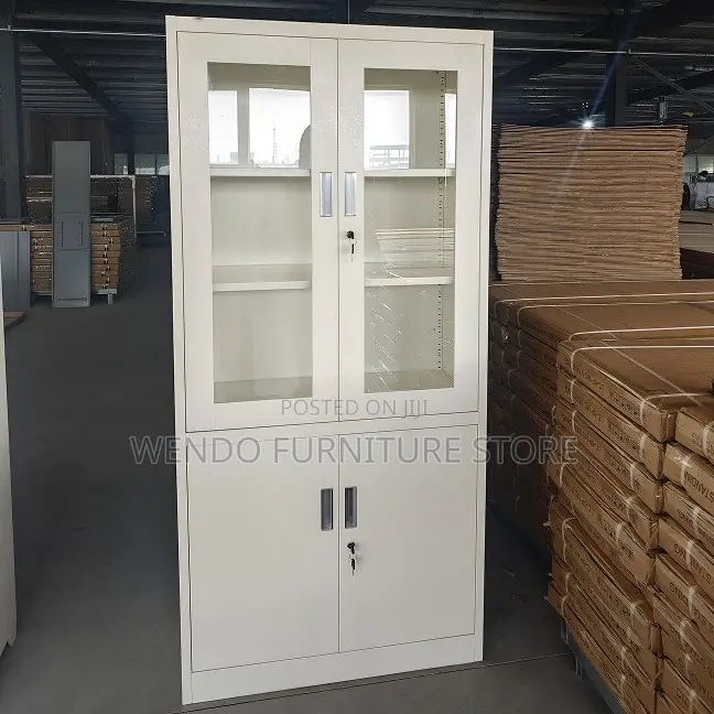 Office Cabinet; Two Doors Steel Documents Office Store Cabinet