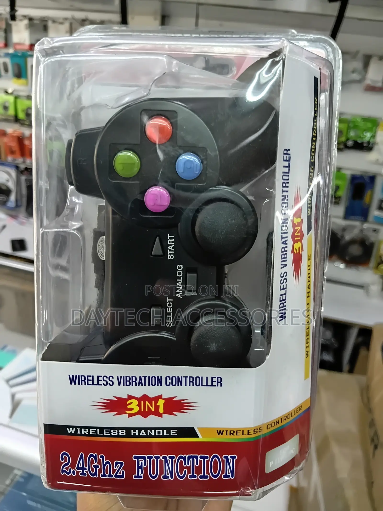 Wireless Vibration Gamepad – 6 in 1 Multi-Platform Controller