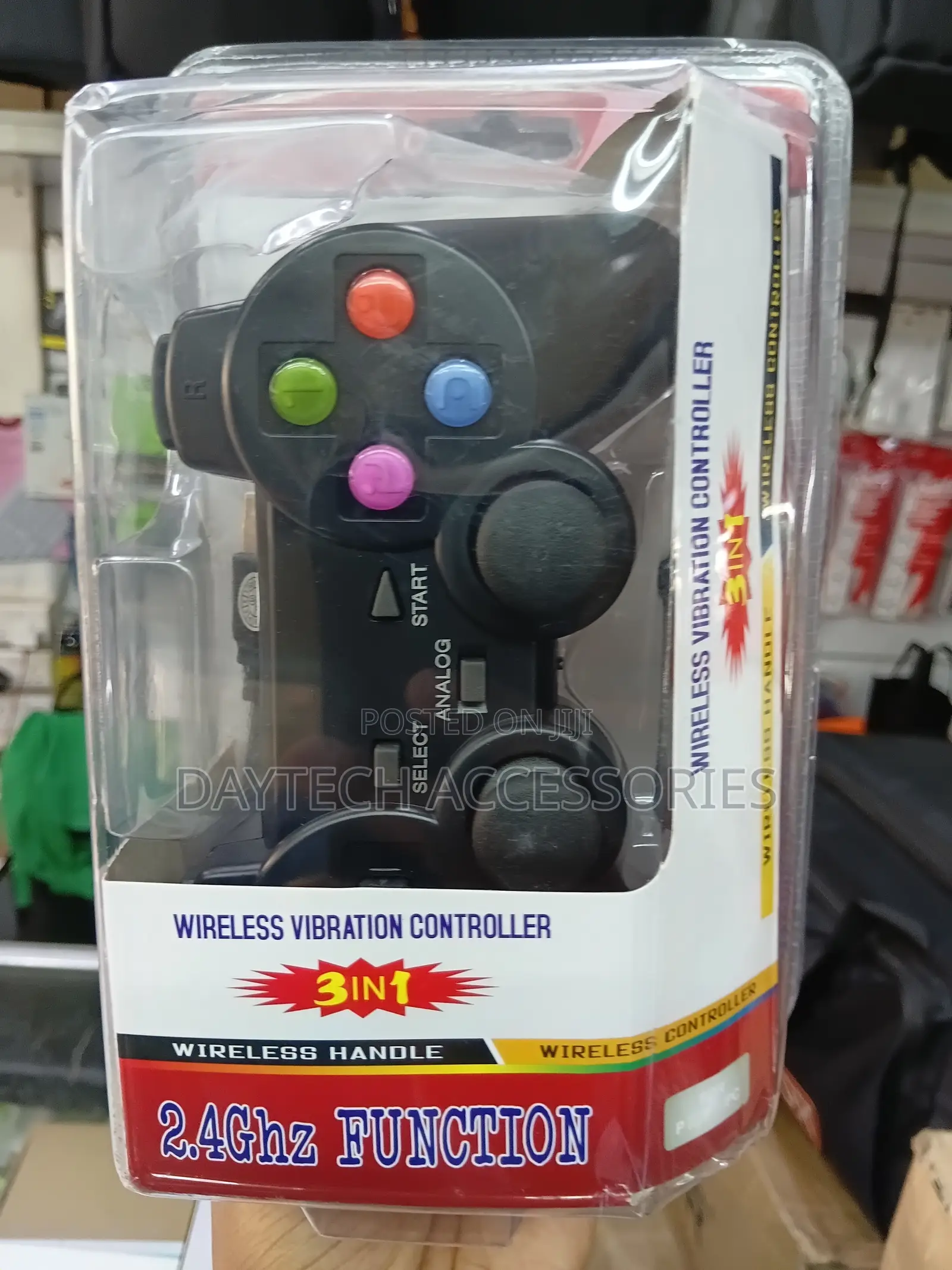 Wireless Vibration Gamepad – 6 in 1 Multi-Platform Controller