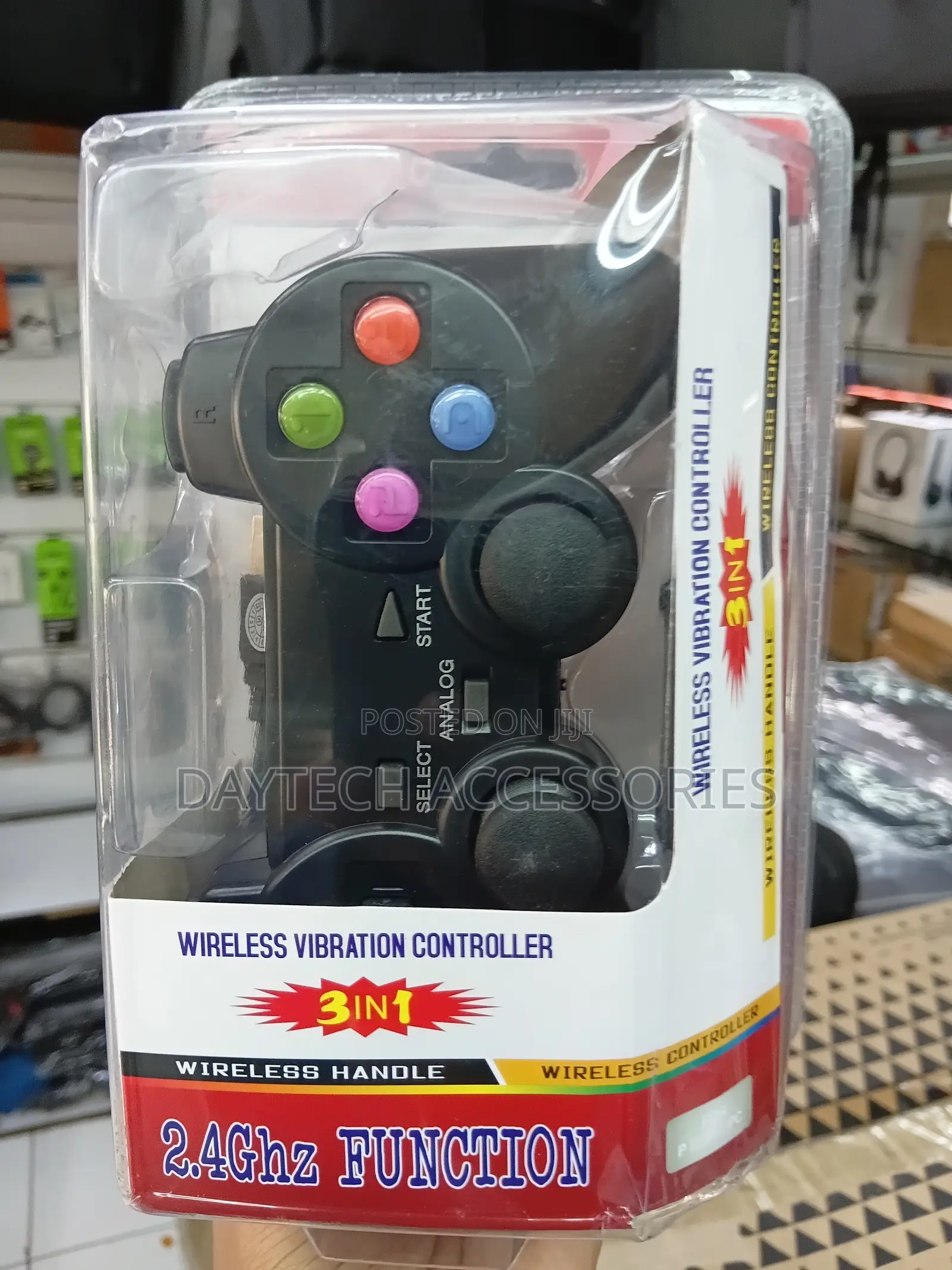 Wireless Vibration Gamepad – 6 in 1 Multi-Platform Controller