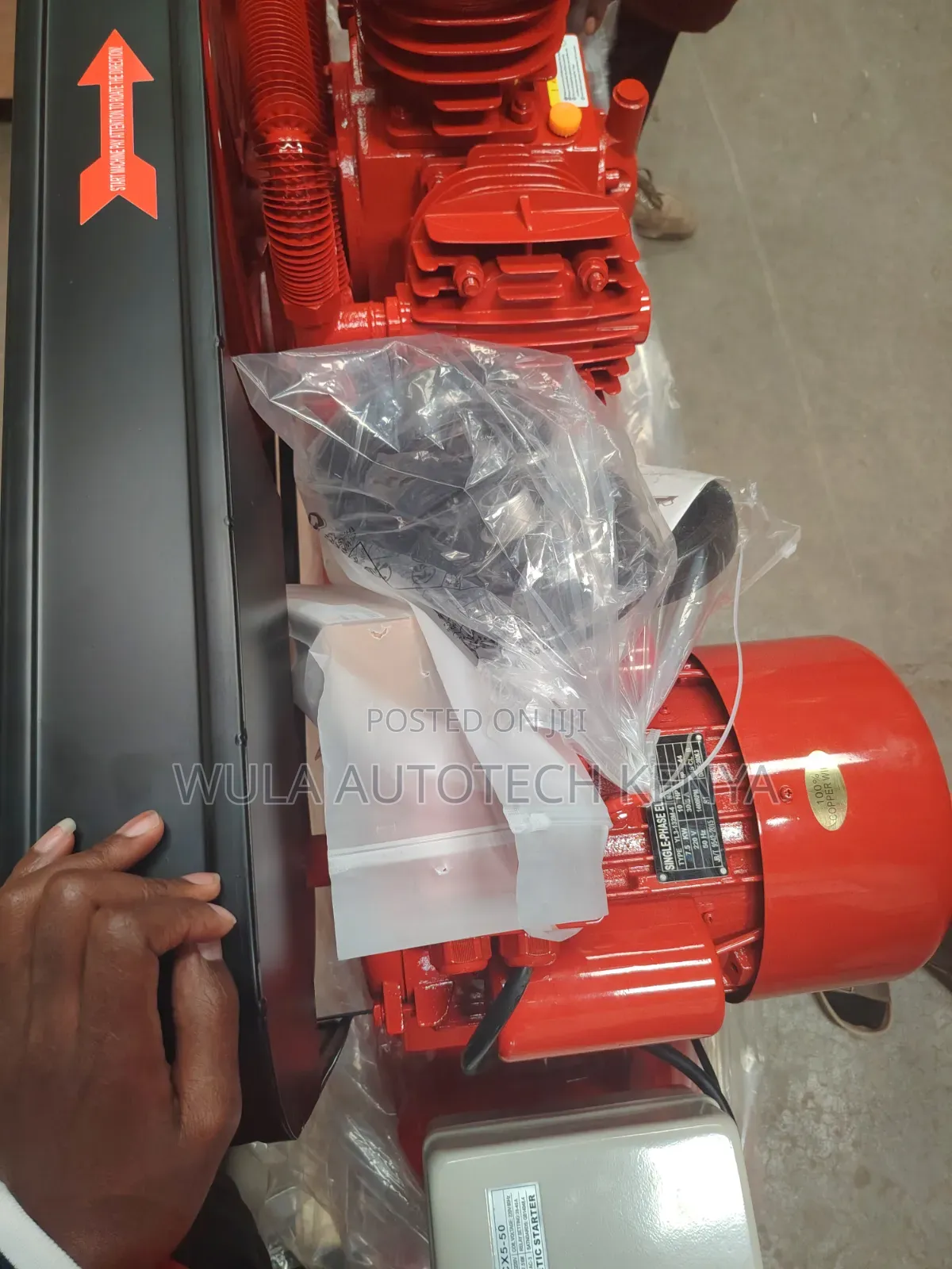 Automatic Pressure Control Commercial Air Compressor Sunshine