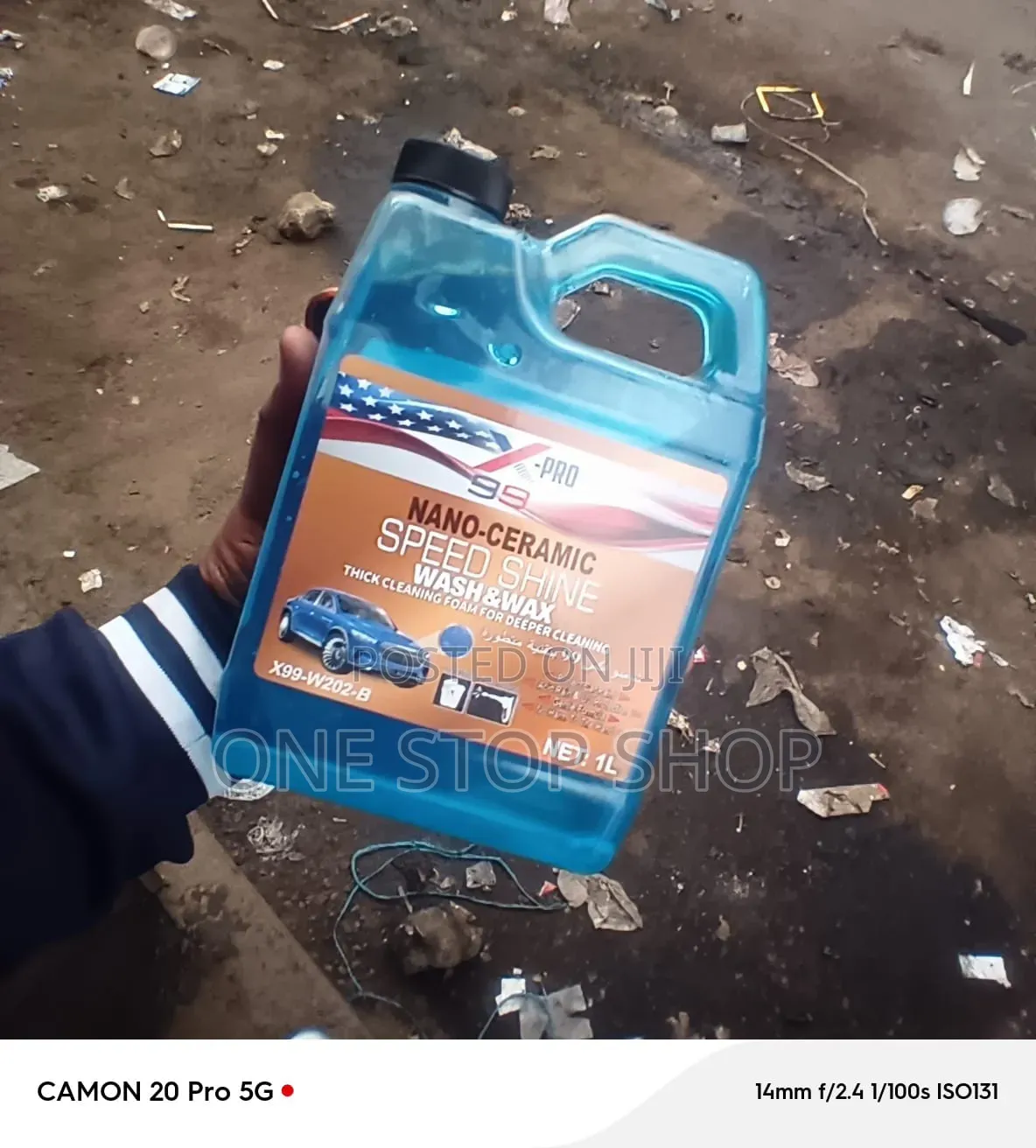 1litre Nano Ceramic Speed Shine Washg Wax High Foam Cleaning Solution