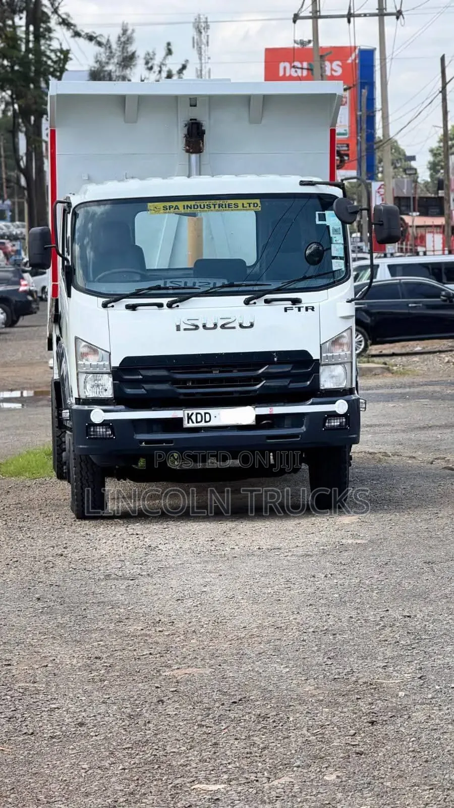 Isuzu FTR Tipper 2022 White