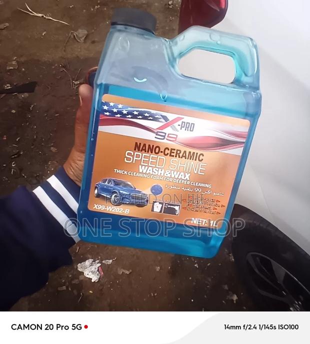 2in1 Thick Cleaning Foam for Deep Cleaning Cleaner Shampoo Wax 1litre