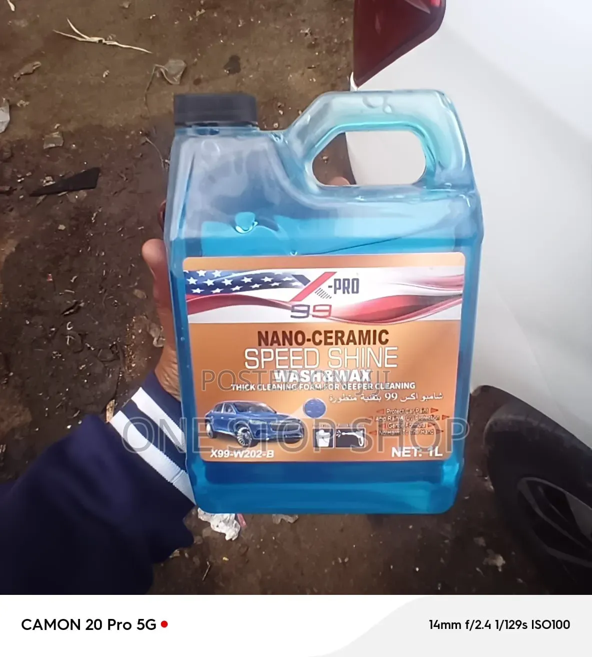 1litre Car Deep Cleaning Shampoo and Protective Wax Layer